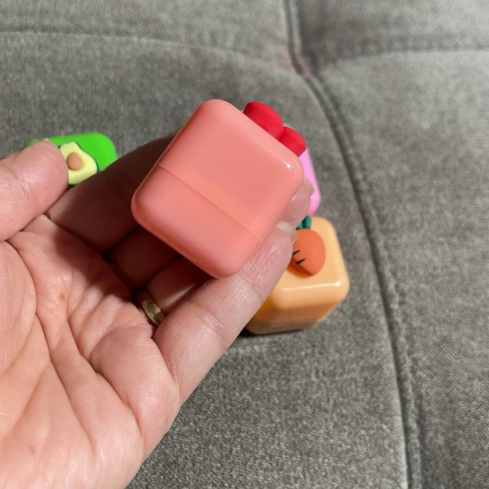 🥑🥕🍓Fruits and Veggies Scented Flavored Lip Balms🍓🥕🥑